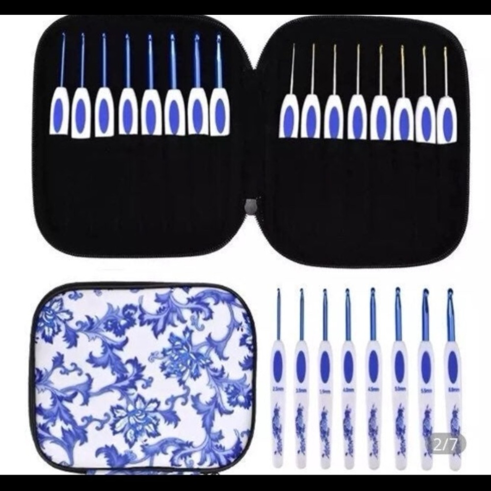 Crochet hook set 17 Pieces